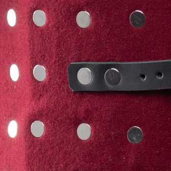 Rivets: 11 mm nickel rivets